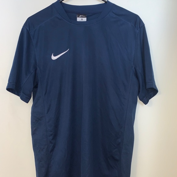 Navy Nike Dri-fit Tee - Picture 1 of 4